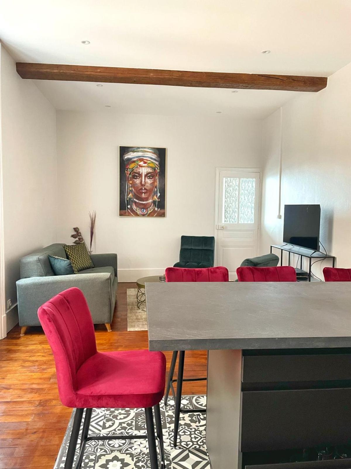 Center Macon Charmant Appartement Avec Vue Sur La Saone Esterno foto